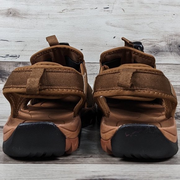 Atika*‎ Men\'s Rocky Ventilated PU Lace Up Back Strap Outdoor Sandal Size~ US 11